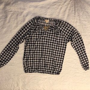 Michael Kors long sleeve shirt with gold detail